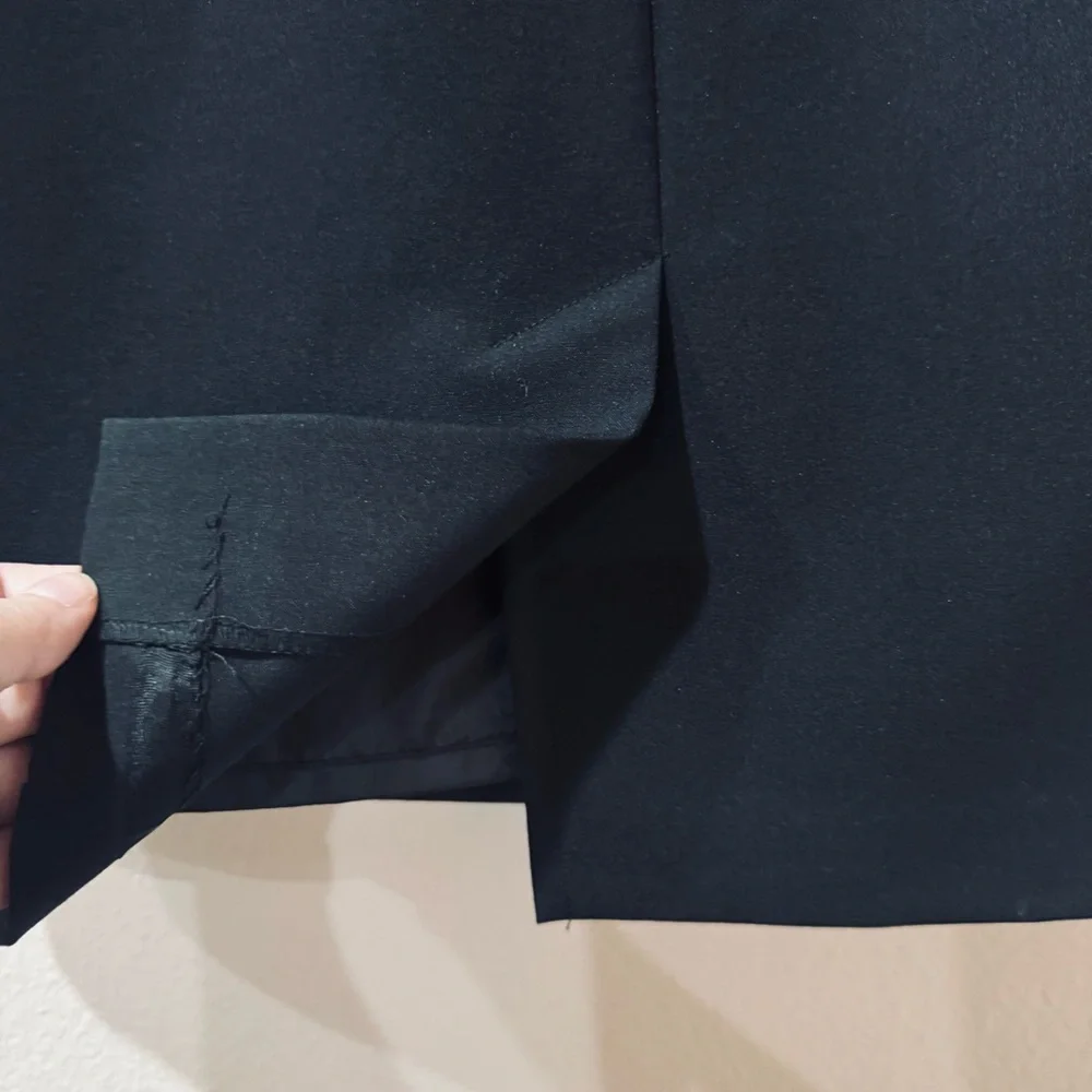 Two Piece Suit Lavender Blazer Sz 10 & Worthington Black Pencil Skirt Sz 10P - Picture 12 of 12